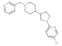5-chloro-2-{3-[1-(3-pyridinylmethyl)-4-piperidinyl]-1-pyrrolidinyl}pyridine