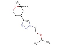 4-(2,2-dimethyltetrahydro-2H-pyran-4-yl)-1-(2-isopropoxyethyl)-1H-1,2,3-triazole