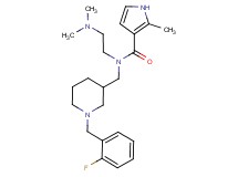 N-[2-(dimethylamino)ethyl]-N-{[1-(2-fluorobenzyl)piperidin-3-yl]methyl}-2-methyl-1H-pyrrole-3-carboxamide