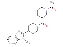 3-{[4-(1-methyl-1H-benzimidazol-2-yl)-1-piperidinyl]carbonyl}-1-piperidinecarboxamide