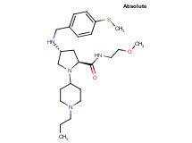 (4R)-N-(2-methoxyethyl)-4-{[4-(methylthio)benzyl]amino}-1-(1-propyl-4-piperidinyl)-L-prolinamide