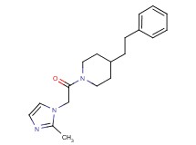 1-[(2-methyl-1H-imidazol-1-yl)acetyl]-4-(2-phenylethyl)piperidine