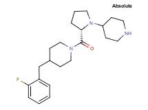 4-(2-fluorobenzyl)-1-(1-piperidin-4-yl-L-prolyl)piperidine