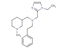 N-[(1-ethyl-1H-imidazol-2-yl)methyl]-N-[(1-methyl-3-piperidinyl)methyl]-2-phenylethanamine