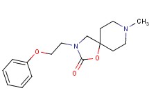 8-methyl-3-(2-phenoxyethyl)-1-oxa-3,8-diazaspiro[4.5]decan-2-one