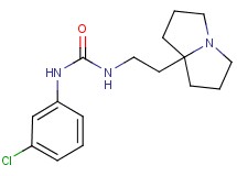 N-(3-chlorophenyl)-N'-[2-(tetrahydro-1H-pyrrolo[1,2-a]pyrrol-7a(5H)-yl)ethyl]urea
