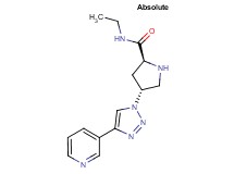 (4R)-N-ethyl-4-[4-(3-pyridinyl)-1H-1,2,3-triazol-1-yl]-L-prolinamide hydrochloride