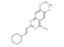 2-[(E)-2-cyclohexylvinyl]-6,7-dimethoxyquinazolin-4-amine