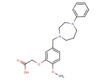 {2-methoxy-5-[(4-phenyl-1,4-diazepan-1-yl)methyl]phenoxy}acetic acid