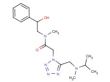 N-(2-hydroxy-2-phenylethyl)-2-(5-{[isopropyl(methyl)amino]methyl}-1H-tetrazol-1-yl)-N-methylacetamide