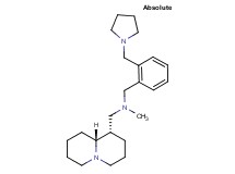 N-methyl-1-[(1S,9aR)-octahydro-2H-quinolizin-1-yl]-N-[2-(1-pyrrolidinylmethyl)benzyl]methanamine