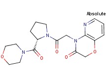 4-{2-[(2S)-2-(morpholin-4-ylcarbonyl)pyrrolidin-1-yl]-2-oxoethyl}-2H-pyrido[3,2-b][1,4]oxazin-3(4H)-one