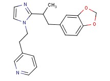 3-(2-{2-[2-(1,3-benzodioxol-5-yl)-1-methylethyl]-1H-imidazol-1-yl}ethyl)pyridine