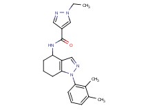 N-[1-(2,3-dimethylphenyl)-4,5,6,7-tetrahydro-1H-indazol-4-yl]-1-ethyl-1H-pyrazole-4-carboxamide