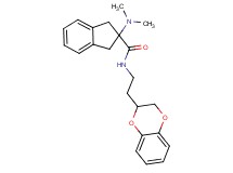 N-[2-(2,3-dihydro-1,4-benzodioxin-2-yl)ethyl]-2-(dimethylamino)-2-indanecarboxamide