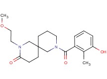 8-(3-hydroxy-2-methylbenzoyl)-2-(2-methoxyethyl)-2,8-diazaspiro[5.5]undecan-3-one
