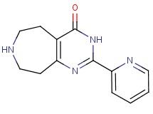2-pyridin-2-yl-3,5,6,7,8,9-hexahydro-4H-pyrimido[4,5-d]azepin-4-one