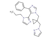 5'-phenyl-1-propyl-3'-{[1-(1H-pyrazol-1-ylmethyl)cyclopropyl]methyl}-1H,3'H-2,4'-biimidazole