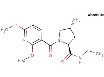 (2S,4R)-4-amino-1-[(2,6-dimethoxypyridin-3-yl)carbonyl]-N-ethylpyrrolidine-2-carboxamide