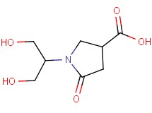 1-[2-hydroxy-1-(hydroxymethyl)ethyl]-5-oxopyrrolidine-3-carboxylic acid