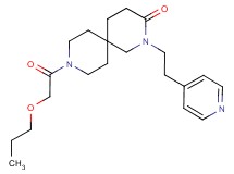 9-(propoxyacetyl)-2-(2-pyridin-4-ylethyl)-2,9-diazaspiro[5.5]undecan-3-one