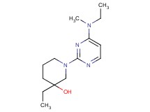 3-ethyl-1-{4-[ethyl(methyl)amino]pyrimidin-2-yl}piperidin-3-ol
