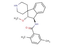 N-[rel-(2R,3R)-2-methoxy-2,3-dihydrospiro[indene-1,4'-piperidin]-3-yl]-2,5-dimethylbenzamide hydrochloride