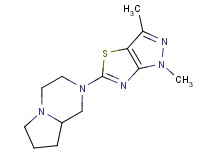2-(1,3-dimethyl-1H-pyrazolo[3,4-d][1,3]thiazol-5-yl)octahydropyrrolo[1,2-a]pyrazine
