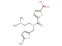 5-({[2-(dimethylamino)ethyl][(5-methyl-2-thienyl)methyl]amino}carbonyl)thiophene-2-carboxylic acid