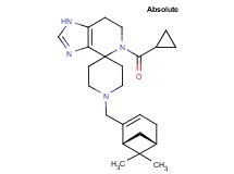 5-(cyclopropylcarbonyl)-1'-{[(1R,5S)-6,6-dimethylbicyclo[3.1.1]hept-2-en-2-yl]methyl}-1,5,6,7-tetrahydrospiro[imidazo[4,5-c]pyridine-4,4'-piperidine]