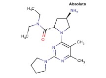 (4R)-4-amino-1-(5,6-dimethyl-2-pyrrolidin-1-ylpyrimidin-4-yl)-N,N-diethyl-L-prolinamide