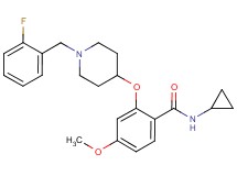N-cyclopropyl-2-{[1-(2-fluorobenzyl)-4-piperidinyl]oxy}-4-methoxybenzamide