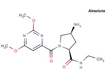 (2S,4S)-4-amino-1-[(2,6-dimethoxypyrimidin-4-yl)carbonyl]-N-ethylpyrrolidine-2-carboxamide