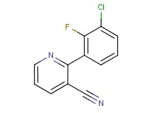 2-(3-chloro-2-fluorophenyl)nicotinonitrile