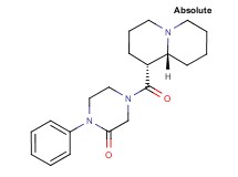 4-[(1R,9aR)-octahydro-2H-quinolizin-1-ylcarbonyl]-1-phenyl-2-piperazinone