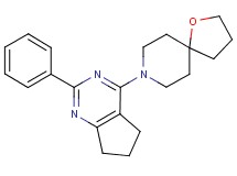 8-(2-phenyl-6,7-dihydro-5H-cyclopenta[d]pyrimidin-4-yl)-1-oxa-8-azaspiro[4.5]decane