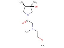 (3R*,4R*)-1-[N-(2-methoxyethyl)-N-methylglycyl]-3,4-dimethyl-3-pyrrolidinol