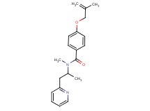 N-methyl-4-[(2-methylprop-2-en-1-yl)oxy]-N-(1-methyl-2-pyridin-2-ylethyl)benzamide