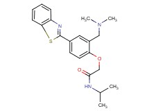 2-{4-(1,3-benzothiazol-2-yl)-2-[(dimethylamino)methyl]phenoxy}-N-isopropylacetamide
