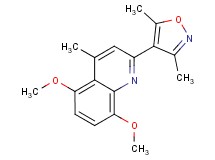 2-(3,5-dimethyl-4-isoxazolyl)-5,8-dimethoxy-4-methylquinoline