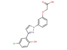 {3-[3-(5-chloro-2-hydroxyphenyl)-1H-pyrazol-1-yl]phenoxy}acetic acid