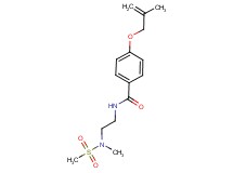 N-{2-[methyl(methylsulfonyl)amino]ethyl}-4-[(2-methylprop-2-en-1-yl)oxy]benzamide