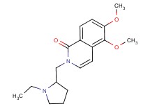 2-[(1-ethylpyrrolidin-2-yl)methyl]-5,6-dimethoxyisoquinolin-1(2H)-one