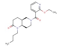 (4aS*,8aR*)-1-butyl-6-[(2-ethoxypyridin-3-yl)carbonyl]octahydro-1,6-naphthyridin-2(1H)-one