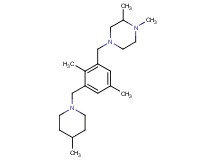4-{2,5-dimethyl-3-[(4-methylpiperidin-1-yl)methyl]benzyl}-1,2-dimethylpiperazine