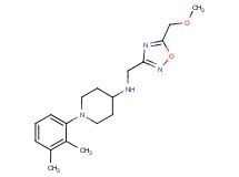 1-(2,3-dimethylphenyl)-N-{[5-(methoxymethyl)-1,2,4-oxadiazol-3-yl]methyl}piperidin-4-amine