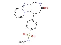 N-methyl-4-(3-oxo-2,3,4,5-tetrahydro-1H-pyrido[1',2':1,2]imidazo[4,5-c]azepin-5-yl)benzenesulfonamide