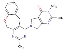 2,3-dimethyl-6-(2-methyl-5,11-dihydro[1]benzoxepino[3,4-d]pyrimidin-4-yl)-3,5,6,7-tetrahydro-4H-pyrrolo[3,4-d]pyrimidin-4-one