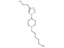 2-[1-(1-hexylpiperidin-4-yl)-1H-1,2,3-triazol-4-yl]ethanol