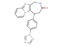 5-[4-(1H-1,2,4-triazol-1-yl)phenyl]-1,2,4,5-tetrahydro-3H-pyrido[1',2':1,2]imidazo[4,5-c]azepin-3-one